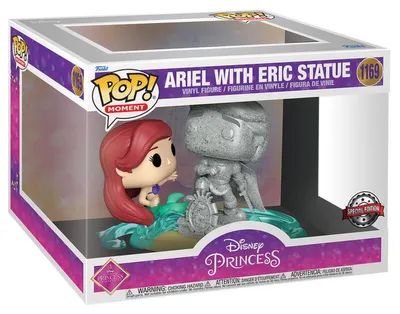 Produktbild von Disney Princess - Ariel With Eric Statue 1169 Special Edition - Funko Moments Pop!