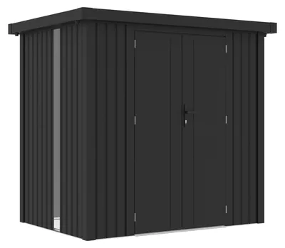Productafbeelding van WESTMANN SIGNATURE Plana 380, metalen tuinhuis, antraciet, 2,3 x 1,7 meter
