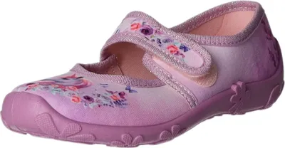 Produktbild von girlZ onlY Kinder-Mädchen-Hausschuh Rosa-Lila-Mehrfarbig, Farbe:rot, EU Größe:31
