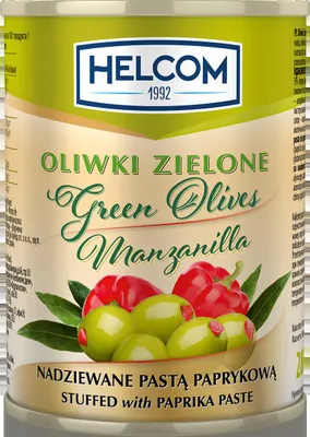 Obrázok produktu pre Zelené olivy plnené paprikou 280 g