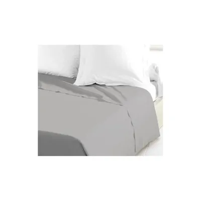 Produktbild von Bettlaken aus 100 % Baumwolle, 240 x 300 cm, hellgrau