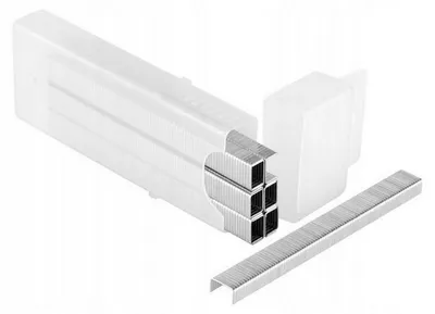 Image de Stanley - Agrafes, acier inoxydable (paquet de 1000) AW1008 (6 mm) (argent)
