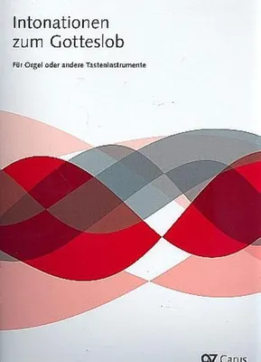 Produktbild von Intonationen zum Gotteslob für Orgel und Tasteninstrumente