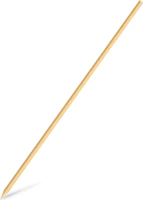 Zdjęcie produktu dla Drewniane patyczki do szaszłyków 30 cm, Ø 3 mm [100 sztuk]
