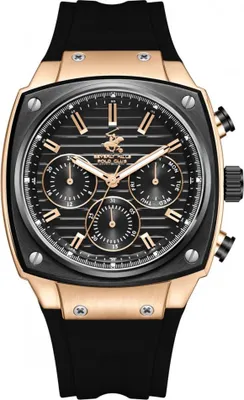 Produktbild von Herrenuhr BEVERLY HILLS BP3778X.451 in schwarzem Fashion-Stil.