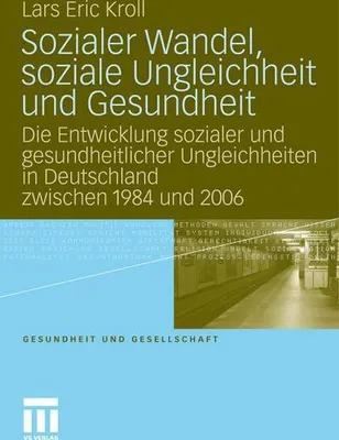 Obrázok produktu pre Sozialer Wandel, soziale Ungleichheit und Gesundheit