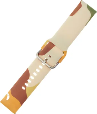 Produktbild von Strap Moro für Samsung Galaxy Watch 40 / 41 / 42 / 43 / 44 mm Silikonarmband Uhrenarmband - Muster 16
