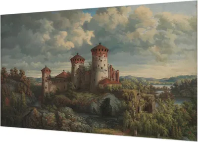 Produktbild von Selbstklebende Fototapete - Wandbilder für Wohnzimmer - 416x254 - Dekorative Wandfolie - Modernes Design für Wanddekoration - Tapeten für Innenräume - Romantische Landschaft