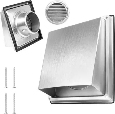Obrázok produktu pre Kovová ventilačná mriežka pre krby a kachle – 150 mm