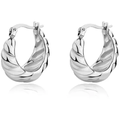 Obrázek produktu pro Náušnice kruhové Sagapò Silver Collection - žena