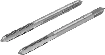 Zdjęcie produktu dla 2 SZTUKI / ZESTAW METRYCZNYCH TAŚM OBRÓBKOWYCH Stal szybkotnąca 3 Gwinty śrubowe z prostym rowkiem - Narzędzie gwintującem4x0.7
