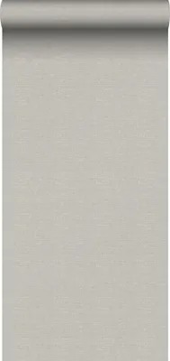 Produktbild von Sanders & Sanders Tapete Leinen-Optik Grau 53 cm x 10 m