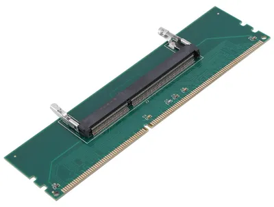 Obrázek produktu pro Přechodová karta pro převod paměti DDR3 z notebooku na stolní počítač (240 na 204P)