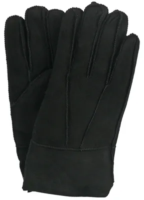 Produktbild von Handschuh in echtem Lammfell für Damen + Herren