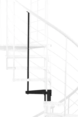 Produktbild von Minka Höhenerweiterung für Spino Zink Color 140cm Durchmesser Schwarz