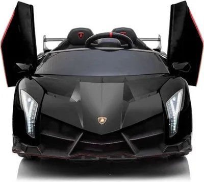Obrázok produktu pre Detské vozidlo - Elektrické auto "Lamborghini Veneno 615B" - licencované - 12V7AH, 4 motory - 2,4Ghz diaľkové ovládanie, MP3, kožené sedadlo + EVA čierna