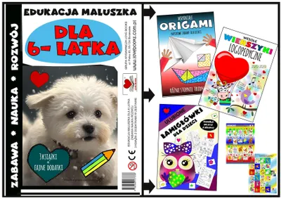 Image de Edukacja maluszka dla 6 latka. Zestaw książek