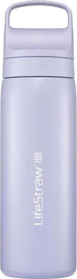 Immagine prodotto di LifeStraw Lifestraw Go 2.0 - Bottiglia in acciaio inox con filtro - 500 ml - Viola Provenza