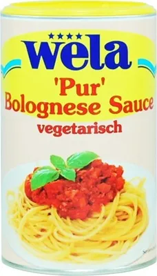 Produktbild von Bolognese Sauce vegan 'Pur' 1/2 Dose - wela