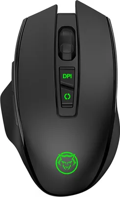 Image de Souris de jeu Qware Fresno - Souris RVB sans fil avec longue durée de vie de la batterie et 8 boutons