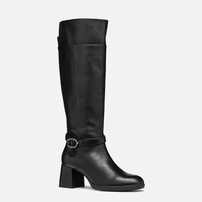 Produktbild von Geox Schwarze Damenstiefel Walk Pleasure 55 37,5