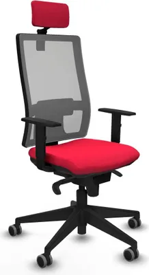 Produktbild von Bürostuhl mit Kopfstütze Horna Piqueras y Crespo 1D066G2 Rot