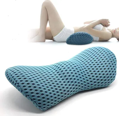 Produktbild von Lendenkissen,und,Lordosekissen,,Orthopädisches,Schlafkissen,Lordosenstütze,Bett,Kissen,,mit,Memory,Foam,,Universalkissen,für,Zuhause,Sofa,Bett,Bürostuhl