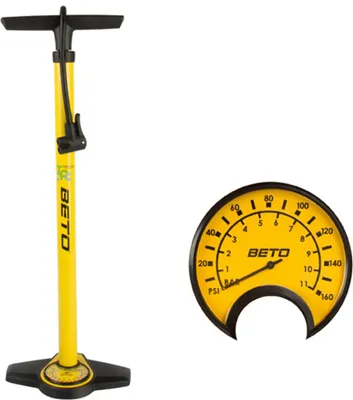 Produktbild von Beto Standpumpe STEEL 11/160 Y AV/DV/SV, bis 11 bar, Stahl/Kunststoff, gelb