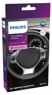 Produktbild von Adapter für Ultinon H7 LED 2x Original Philips CANBUS