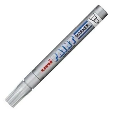 Produktbild von Dauermarker Uni-Ball PX-20 Silberfarben 2,8 mm (12 Stück)