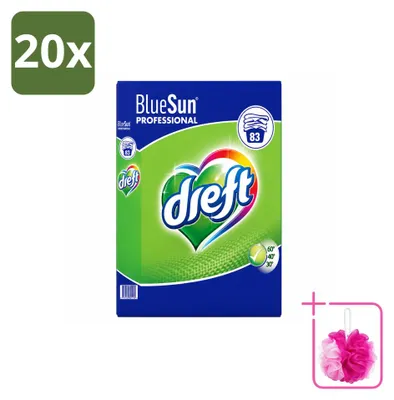 Produktbild von 20 x Dreft Professional Waschmittelpulver für weiße und bunte Wäsche - Sparpackung - 20 Stücke