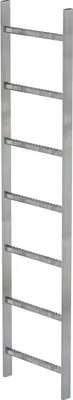 Produktbild von MUNK Schachtleiter Stahl verzinkt 400mm breit 7 Sprossen 1,96m lang