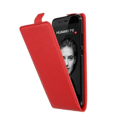 Zdjęcie produktu dla Cadorabo DE-116811, Huawei, Huawei P10, Czerwony