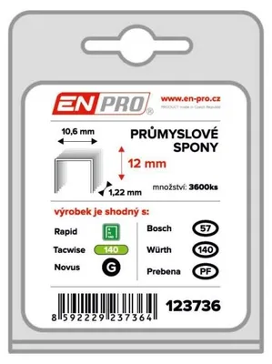 Immagine prodotto di Graffe PROFI, 345/12 mm, 4000 pezzi, ENPRO