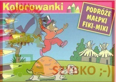 Image de Malowanka - Podróże małpki Fiki-Miki. Żółw G&P - opracowanie zbiorowe