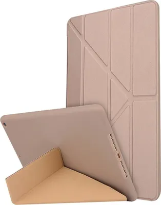 Produktbild von Mobigear Origami iPad 9 (2021) Schutzhülle, Klapphülle – Roségold