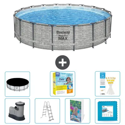 Immagine prodotto di Bestway Steel Pro MAX rotonda - 549 x 122 cm - 8 pezzi S566