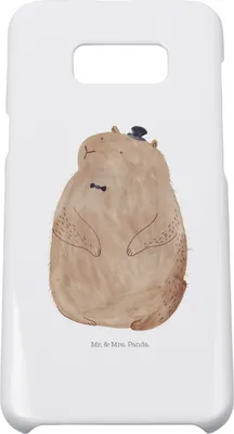 Produktbild von Mr. & Mrs. Panda Samsung Galaxy S8 plus Handyhülle  Murmeltier - Weiß - Geschenk, Hülle, Anstand, Knigge, Freundlichkeit, Lustige Sprüche, Fröhlichkeit, Respekt, Handy