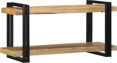 Obrázok produktu pre vidaXL Nástenná polica 90x33x45 cm Hrubé masívne drevo mango