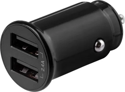 Obrázek produktu pro Deltaco USB-CAR124, Auto, Zapalovač na doutníky, Černá