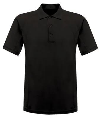 Produktbild von Regatta - Poloshirt Feuchtigkeitsabweisend für Herren FK3301 (L) (Schwarz)