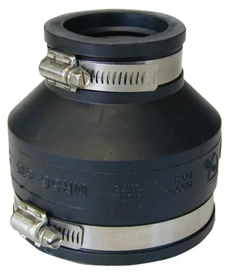 Produktbild von Rohrverbinder Gummi Rohrmuffe Gummimuffe Flexmuffe Rohr Muffe Reduziermuffe 42-50 auf 75-89