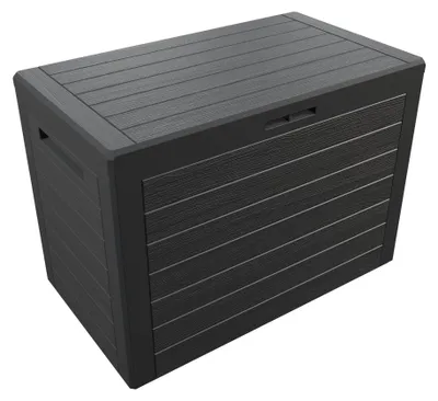 Obrázok produktu pre Záhradný úložný box, plastový, antracitový