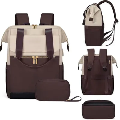Produktbild von STUNQ® 40L Erweiterbarer Rucksack, Flugzeugtauglich, Wasserabweisend, Laptop Rucksack für 15,6 Zoll Notebook