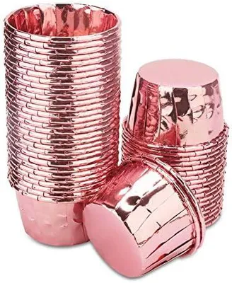 Produktbild von Spesh 50 Stücke Papier Backförmchen Muffinformen Einweg-Backbecher für Muffinform Bronnie Cupcake