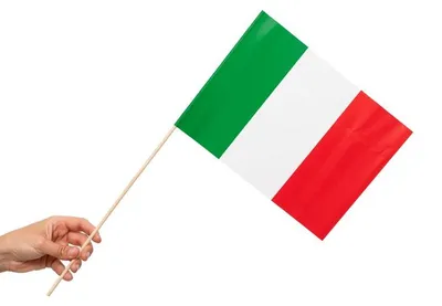 Produktbild von 10 Papier Fahnen Italien 20 x 30 cm