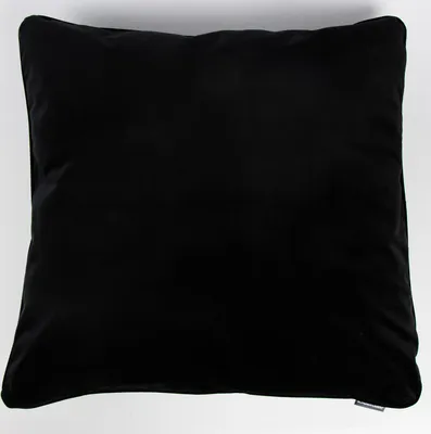 Produktbild von SCHÖNER LEBEN. Samtkissen schwarz 70x70cm