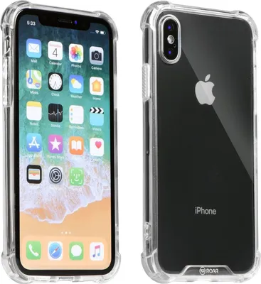 Obrázek produktu pro Ochranný kryt Bumper Roar Armor Ochranný kryt kompatibilní s iPhone XR Silikonový kryt Příslušenství Pouzdro Ochranná skořepina Ochrana v průhledné barvě