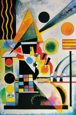 Obrázek produktu pro Wassily Kandinsky umělecký obraz - Balanc, 1925 (180 x 120 cm)