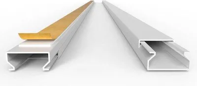 Obrázek produktu pro Samolepicí kabelová hadice – 20 x 10 mm – bílá – 1 metr – minimalistický design – řešení pro vedení kabelů